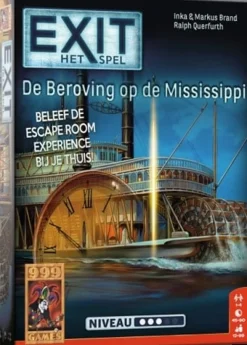 999 Games 1006 Games Exit - De beroving op de Mississippi - Breinbreker