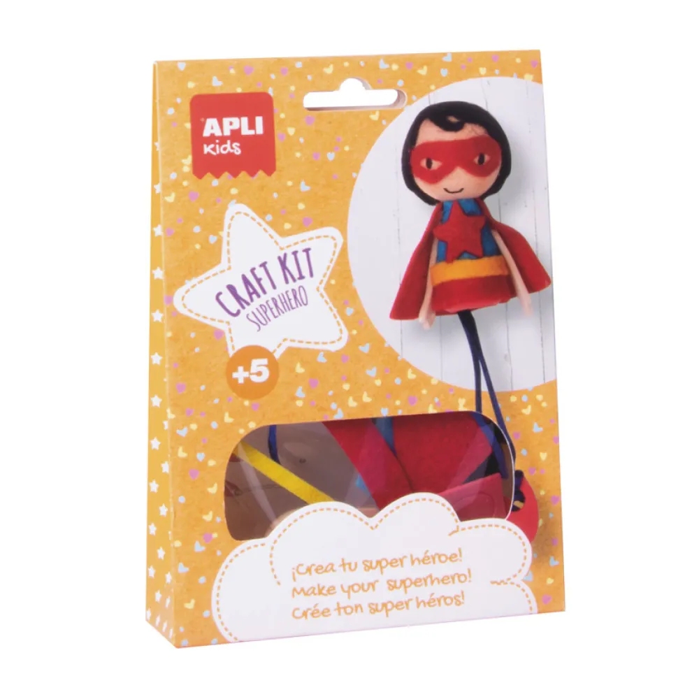 APLI Kids Craft Kit Superhero