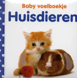 Veltman Uitgevers Baby voelboekje Huisdieren