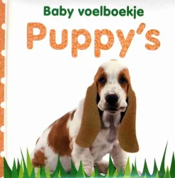 Veltman Uitgevers Baby voelboekje Puppy's
