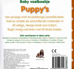 Veltman Uitgevers Baby voelboekje Puppy's