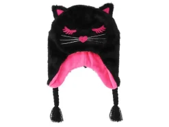 BB Klostermann Muts Kat met Vlechten Zwart