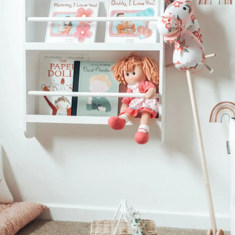 Bigjigs Stokpaard Stokroller Bloemen