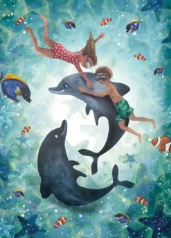 Bijdehansje Postkaart Holiday Splash