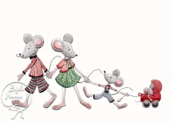 Bijdehansje Postkaart Mice