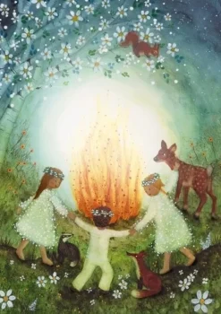 Bijdehansje Postkaart Midsummer