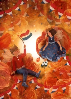 Bijdehansje Postkaart Royal Tulip