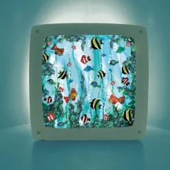 Bijdehansje Seizoensplaat Aquarium