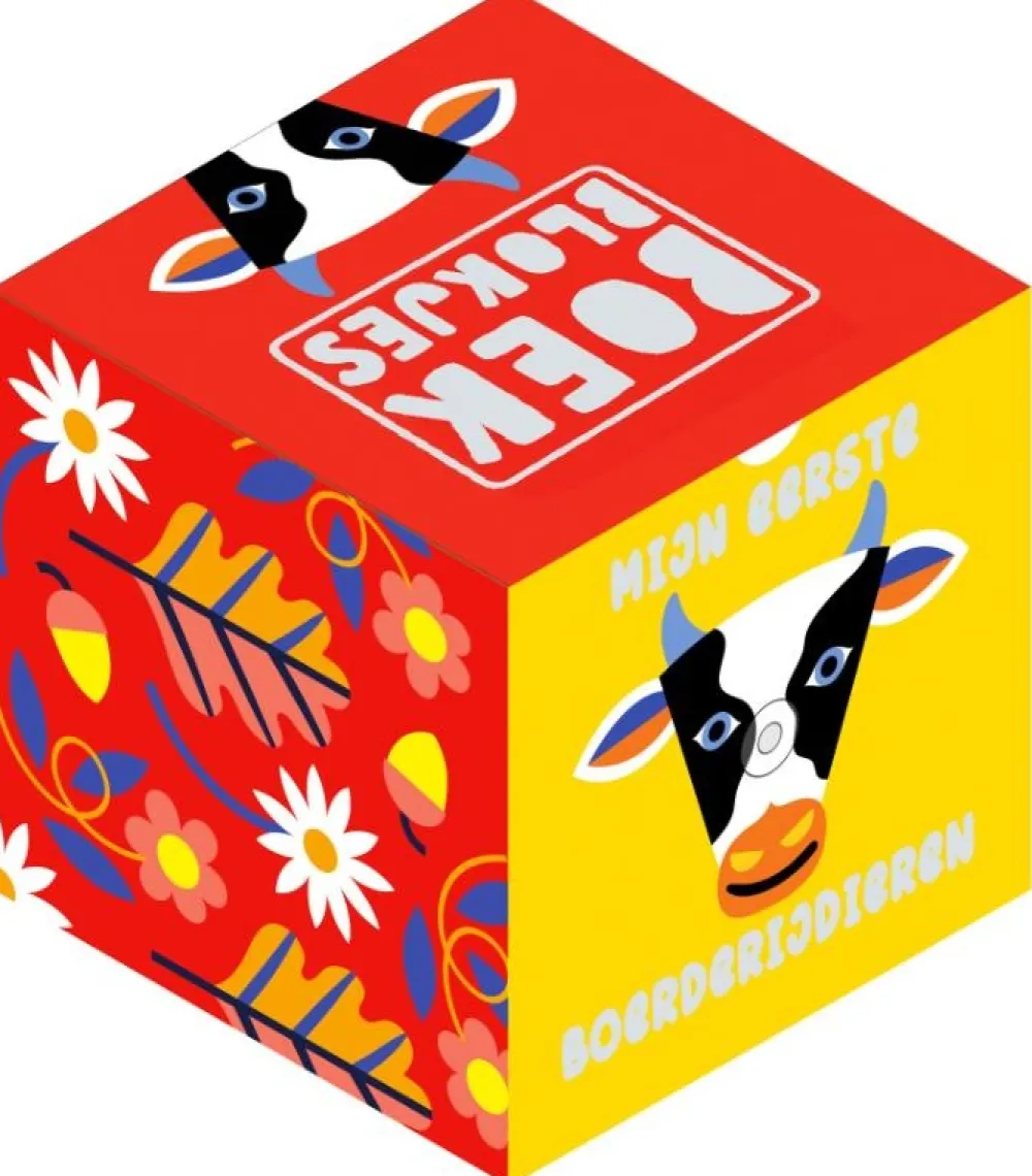 Singel Uitgeverijen | Volt Boekblokje Mijn eerste boerderijdieren