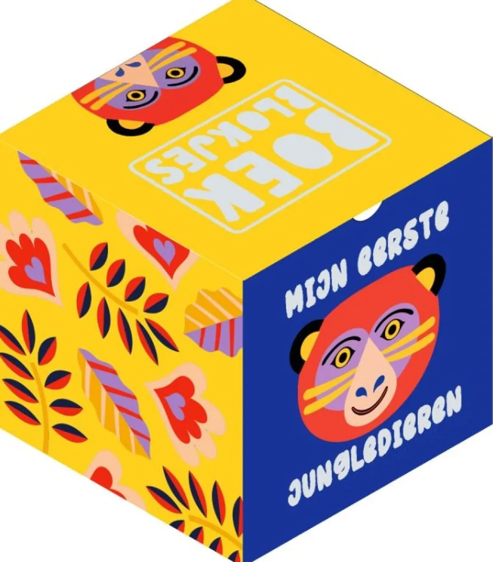 Singel Uitgeverijen | Volt Boekblokje Mijn eerste jungledieren