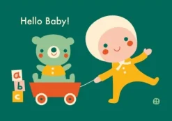 Bora Postkaart Hello Baby!