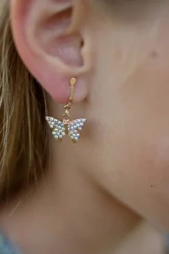 Great Pretenders Boutique Butterfly Clip On Earrings, 2 Sets