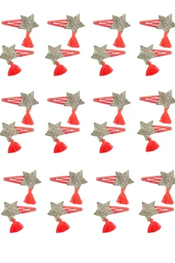 Great Pretenders Boutique Sassy Tassy Star Hairclips, 2 Pcs