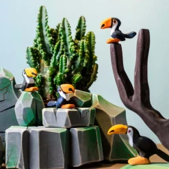 bumbu toys Toekan Familie set 3-delig