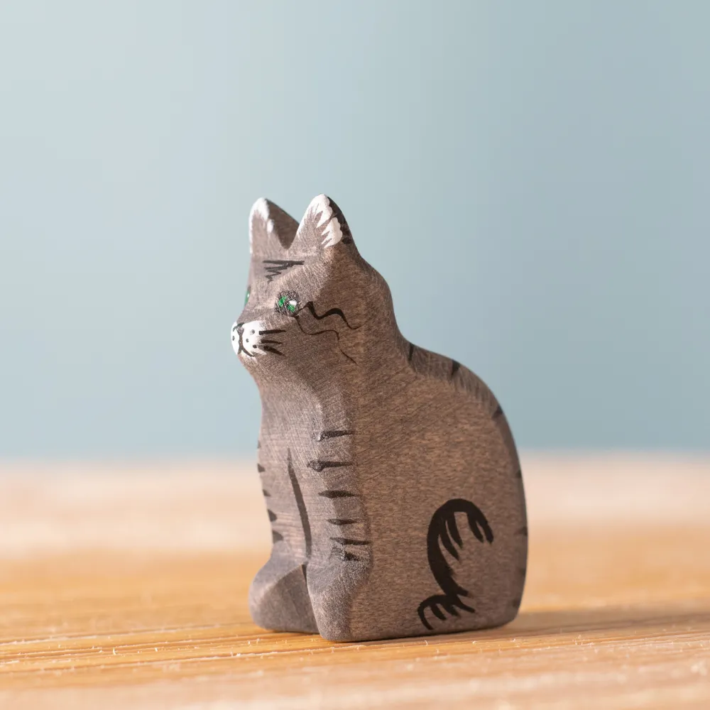 bumbu toys BumbuToys Kat Zwart Zittend