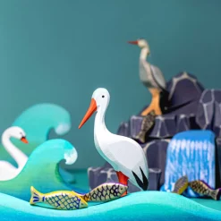 bumbu toys BumbuToys Ooievaar Staand