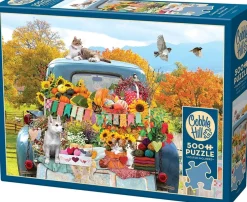 Cobble Hill Puzzel Country Truck in Autumn 500 pcs