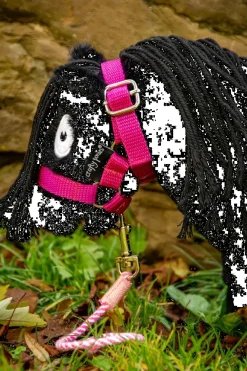 crafty ponies Halstertouw Roze