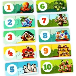 Cubika Puzzel Dierenvrienden 20pcs