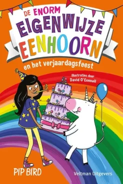 Veltman Uitgevers De enorm eigenwijze eenhoorn en het verjaardagsfeest