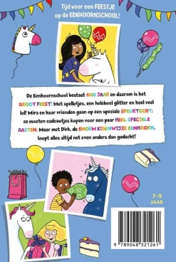 Veltman Uitgevers De enorm eigenwijze eenhoorn en het verjaardagsfeest