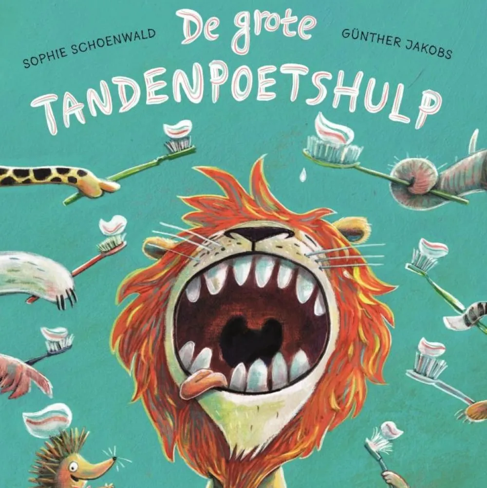 Uitgeverij VBK De grote tandenpoetshulp (kartonboek)