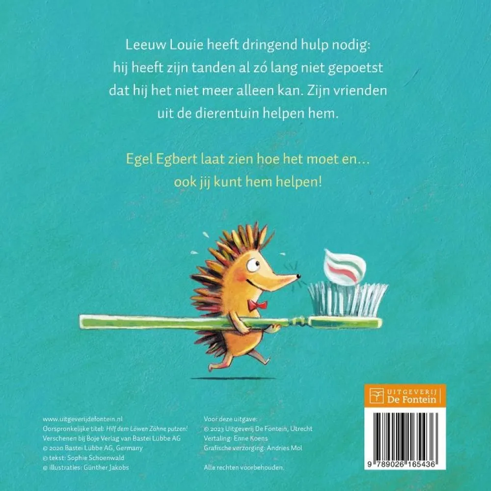 Uitgeverij VBK De grote tandenpoetshulp (kartonboek)