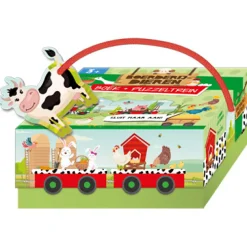 De Lantaarn Puzzeltrein Boerderijdieren