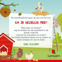 De Lantaarn Puzzeltrein Boerderijdieren