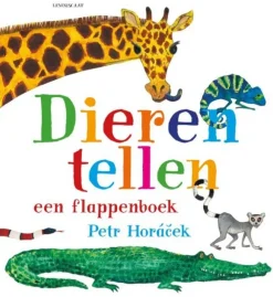 Lemniscaat Dieren tellen een flappenboek