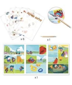 Djeco Krasplaatjes Flying Sofye