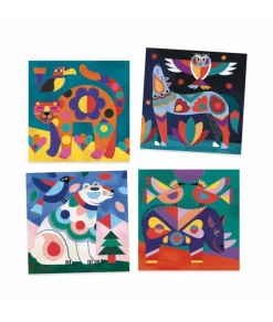 Djeco Schilderkaarten Fanciful Bestiary