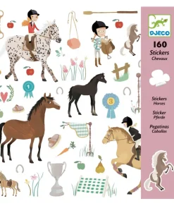 Djeco Stickers Paarden