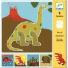 Djeco Tekensjablonen Dinosaurs