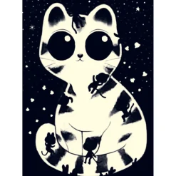 Djeco Wizzy Puzzle Cuddly cats 50 pcs