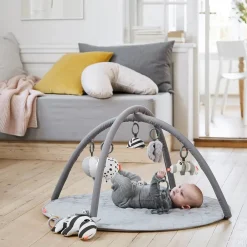 Done by Deer Activiteiten Speelkleed Deer friends Grey