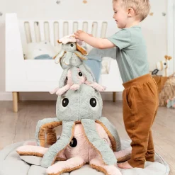 Done by Deer Knuffel Rammelaar Jelly Blue