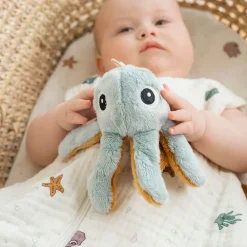 Done by Deer Knuffel Rammelaar Jelly Blue