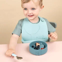 Done by Deer Peekaboo Kinderservies First Meal set Deer friends Blue