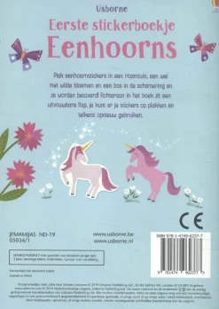 Uitgeverij Usborne Eerste stickerboekje Eenhoorns