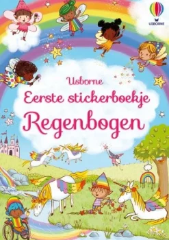 Uitgeverij Usborne Eerste stickerboekje Regenbogen