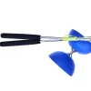 Eureka Acrobat Rubber Diabolo Blauw met Alu handstokken