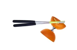 Eureka Acrobat Rubber Diabolo Oranje met Alu handstokken