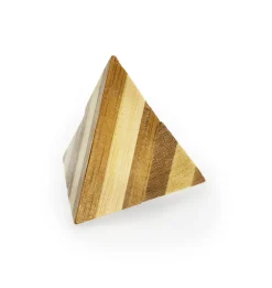 Eureka 3D Bamboo Puzzle Pyramid