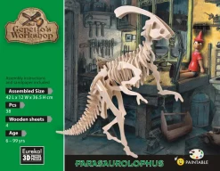 Eureka 3D Hout Model Gepetto´s Parasaurolophus
