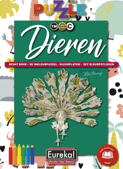 Eureka Puzzelboek 3D Dieren