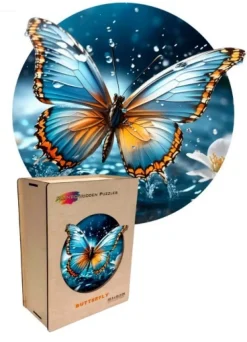 Eureka Rainbo Houten Puzzel in Box Vlinder 200pcs