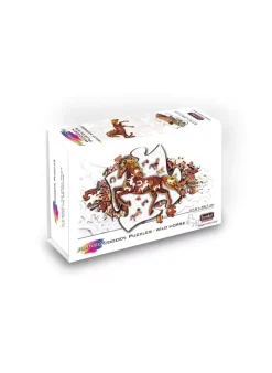 Eureka Rainbo Houten Puzzel Wild Paard 103pcs