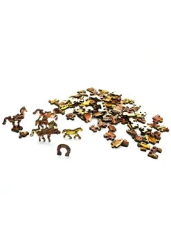 Eureka Rainbo Houten Puzzel Wild Paard 103pcs