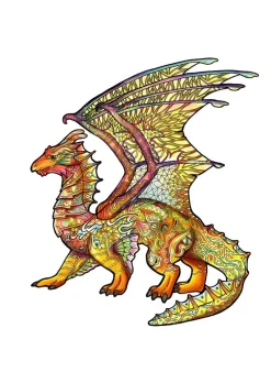 Eureka Rainbo Houten Puzzel Draak 104pcs